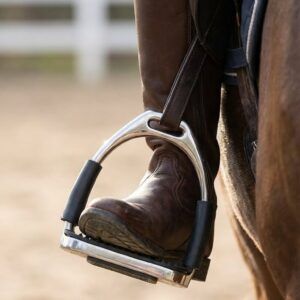 elitegrip stainless steel horse stirrup